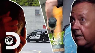 Most Dangerous Moments On Moonshiners: Explosions, Getting Caught By The Police & More!