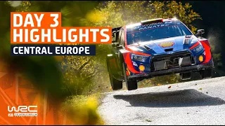 Day 3 Highlights | WRC Central European Rally 2023