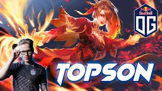 TOPSON LINA - Dota 2 Pro Gameplay [Watch & Learn]