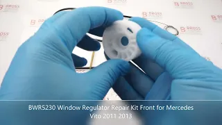 BWR5230 Window Regulator Repair Kit Front for Mercedes Vito 2011 2013