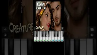 Sawan Aaya Hai P3- #shorts  | piano cover | playing by -RK MUSIC
