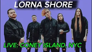 Lorna Shore, Live at Ford Amphitheater, Coney Island, NYC  08/12/2023
