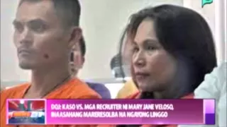 DOJ: Kaso vs. mga recruiter ni Mary Jane Veloso, inaasahang mareresolba na ngayong linggo