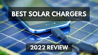 Top 5 Lightweight and Portable Solar Chargers! (Solar Charger Review 2022)