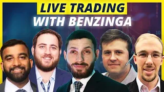 Live Trading With Benzinga | Stock Market Live 🚨