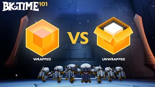 Big Time 101: Wrapped Vs. Unwrapped SPACE