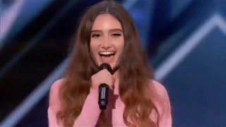 Makayla Phillips: 15-Year-Old Receives Golden Buzzer For "Warrior" - America's Got Talent 2018