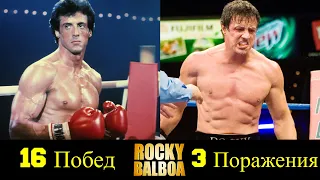 👑 Рокки Бальбоа - Все Победы и Поражения Чемпиона 👊!