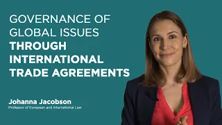 GOVERNANCE OF GLOBAL ISSUES THROUGH INTERNATIONAL TRADE AGREEMENTS| IE EXPLAINS