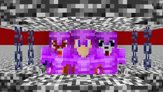 Trapping My Friends in NETHER ROOF PRISON to get REVENGE