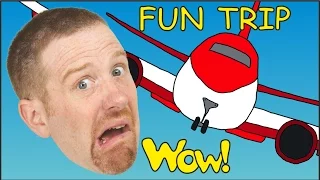 Kids Family Fun Trip with Steve and Maggie | Short English Stories for Children from Wow English TV