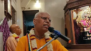 Maha Harinam Kirtan by  HH.Lokanath Swami Maharaj at  ISKCON Madurai