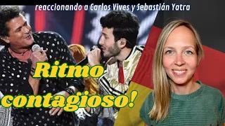 🇩🇪 Alemana reacciona a Carlos Vives y Sebastián Yatra 🇨🇴 y la canción Robarte un beso