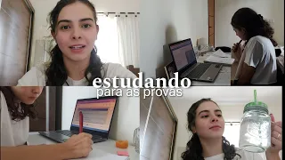 STUDYVLOG - estudando para as provas e mostrando meu método de estudos!