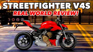 Ducati StreetFighter V4S Real World First Ride & Review! (Walkaround & Road Test!)