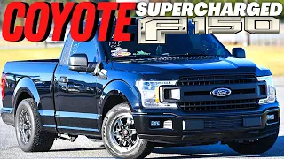 How Fast Is a Supercharged Coyote F-150 Truck? Lets Count to 9...