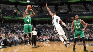 Isaiah Thomas at Grizzlies (20/12/2016) - Career High  44 Pts, 6 Assists, 10-16 FGM, 7-10 Threes!