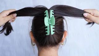 Latest Hairstyle For Ladies 2023 – Easy Bun Hairstyle With Claw Clip | Juda Hairstyle For Summer