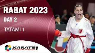 Karate1 RABAT | Day 2 – Tatami 1 | WORLD KARATE FEDERATION