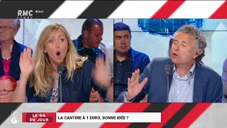 Les "Grandes Gueules" de RMC: la cantine à 1 euro, une bonne idée?