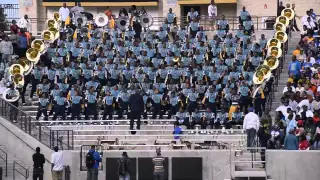 Southern University Marching Band vs Alabama State 2013- 1ST QT