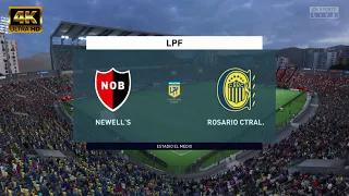 Newells Vs Rosario Central | FIFA 23 | Gameplay | LPF | 4k