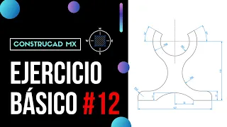 EJERCICIO BÁSICO #12 | AUTOCAD