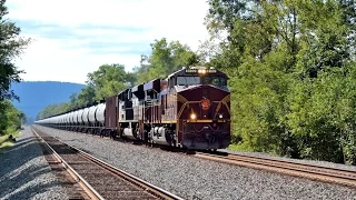 NS 67W with NS 8102 (PRR Heritage Unit) leading ......