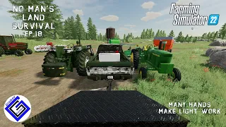 FS 22 No Man’s Land Survival Ep.18-Many hands make light work