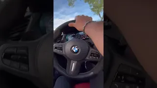 Acceleration and high speed bmw on city streets