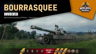 Bat.-Châtillon Bourrasque - Involved / 10 frags, 5188 damage, 1750 exp., Westfield, WoT