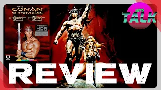 THE CONAN CHRONICLES - CONAN THE BARBARIAN AND DESTROYER - FILM & 4K BLU RAY REVIEW