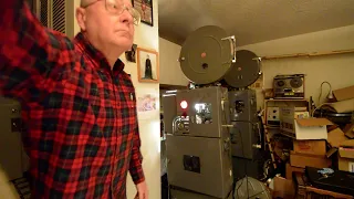 Doug and his DeVry projector