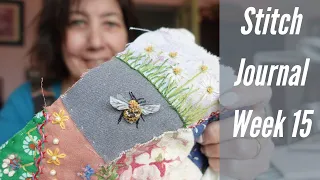 How to stitch a Simple Stumpwork Bee