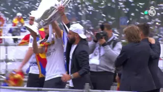 Real Madrid celebrate la Undécima at Cibeles   Real Madrid CF