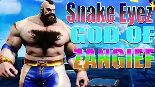Street Fighter 6 🔥 Snake Eyez The GOD of Zangief !