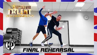 Winning Routine Rehearsal | BGT: The Champions | Twist and Pulse