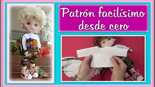 PATRÓN JERSEY PARA MUÑECA FACILÍSIMO DESDE CERO video - 605