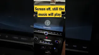 Will the music turn off if you switch the screen off?? | #shorts #hyundai #creta #cartips #screen