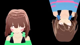 (MMD)Undertale Frisk and Chara - True Colors