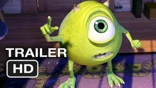 Monsters Inc. Official Trailer #1 3D Re-Release (2012) - Pixar Movie HD