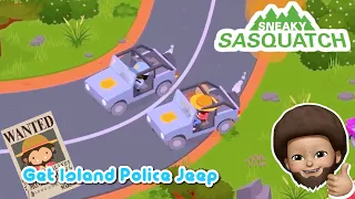 Sneaky Sasquatch Fun - How to steal Police Jeep [Dinsun Video]