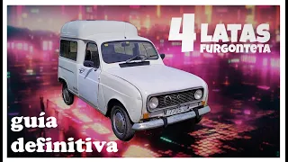 RENAULT 4 FURGONETA  - LA GUÍA DEFINITIVA