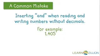 Read and write numbers in word form