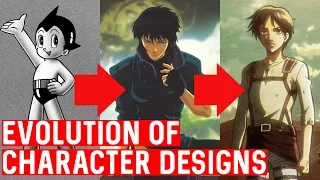 The Evolution of Anime Character Designs