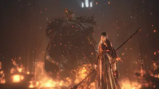 DARK SOULS™ III- Sister Friede, Father Ariandel and Blackflame Friede (Music Turned UP)