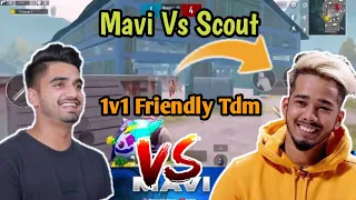 Scout Vs Mavi 😲 1v1 Tdm🔥 Friendly Tdm🏆 Mavi's Pov