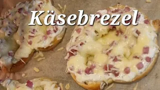 Schnell eine überbackene Brezel sau lecker selbst gemacht