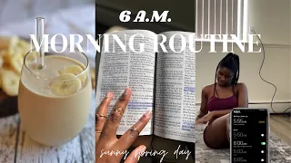 6AM SPRING MORNING ROUTINE 2023 *Productive* | Vlog 06