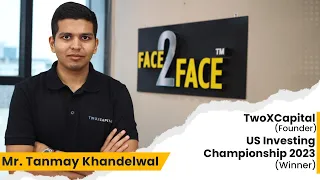 Journey of a Young Stock Trading Champion from Indore🏆📊 #Face2Face | Tanmay Khandelwal | Vivek Bajaj